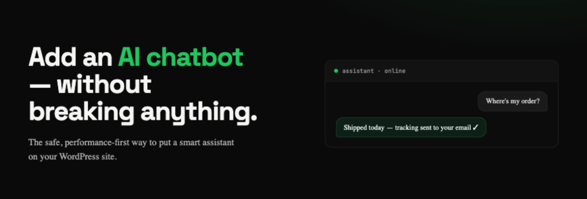How to Add an AI Chatbot to Your WordPress Site (Without Breaking Anything)